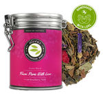 From Paris with Love | Green Blend - Violet Raspberry Taste | 100g Dose von alveus