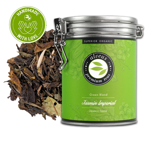 Jasmin Imperial | Green Blend - Jasmin Taste | 100g Dose von alveus