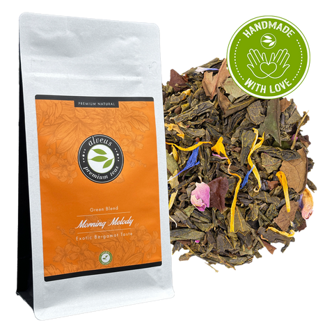 Morning Melody | Green Blend - Exotic Bergamot Taste | 100g Ziptüte von alveus