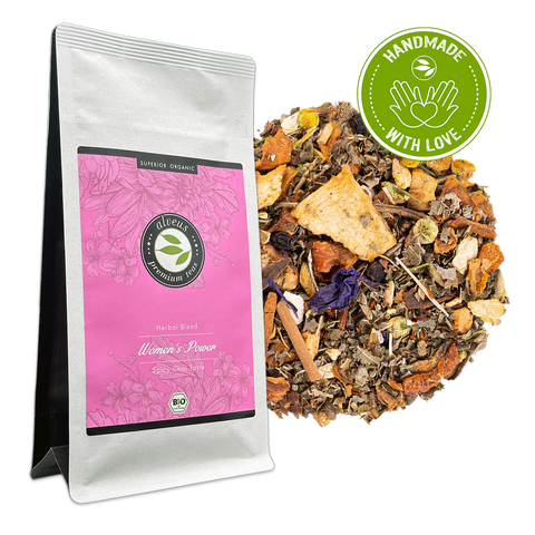 Women's Power | Herbal Blend - Spicy Chai Taste | 100g Ziptüte von alveus